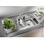 Blanco Tipo 6 S Basic Zlewozmywak stalowy półtorakomorowy 95x50 cm z ociekaczem, bez korka automatycznego, stal szczotkowana 512300 - zdjęcie 2