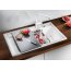 Blanco Zenar 45S Zlewozmywak ceramiczny jednokomorowy 86x51 cm prawa komora, z ociekaczem, z korkiem automatycznym, biały z połyskiem 517188 - zdjęcie 2