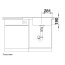 Blanco Zenar XL 6 S Compact Zestaw Zlewozmywak granitowy jednokomorowy 78x51 cm prawy czarny + deska kuchenna drewniana 526051 - zdjęcie 5