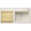 Blanco Zenar XL 6 S Zlewozmywak kompozytowy jednokomorowy 100x51 cm prawy delikatny biały + deska kuchenna drewniana 527188  - zdjęcie 1