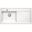 Blanco Zenar XL 6S Zlewozmywak ceramiczny jednokomorowy 100x51 cm lewa komora, z ociekaczem, z korkiem automatycznym, biały 517523 - zdjęcie 1