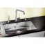 Blanco Zerox 700-U Zlewozmywak stalowy jednokomorowy 74x44 cm bez korka automatycznego stalowy 521593 - zdjęcie 2