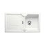 Blanco Idessa 5 S Zlewozmywak ceramiczny jednokomorowy 91,5x50 cm z korkiem automatycznym&nbsp; biały połysk 516076 - zdjęcie 1