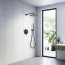 Blue Water Boston Zestaw prysznicowy podtynkowy z deszczownicą czarny mat 5901730617436 - zdjęcie 6
