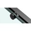 Bravat SL Drzwi przesuwne 100x195 cm profile czarny mat szkło transparentne z powłoką Nano Glass SL191-100 - zdjęcie 5