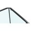 Bravat SL Kabina prostokątna 70x100x195 cm profile czarny mat szkło transparentne z powłoką Nano Glass SL195-70/100 - zdjęcie 5