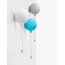 Brokis Memory Lampa ścienna 25 cm balonik, szara PC881CGC617 - zdjęcie 4