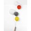Brokis Memory Lampa ścienna 30 cm balonik, szara PC880CGC617 - zdjęcie 1