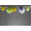 Brokis Memory Lampa sufitowa 30 cm balonik, zielona PC877CGC578 - zdjęcie 13