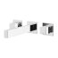 Bruma Adamastor Bateria umywalkowa podtynkowa 17 cm chrom 3013402CR - zdjęcie 1