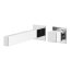 Bruma Adamastor Bateria umywalkowa podtynkowa 23 cm chrom 3013002CR - zdjęcie 1