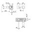 Bruma Adamastor Bateria umywalkowa podtynkowa 23 cm chrom 3013002CR - zdjęcie 2