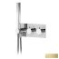Bruma Lusitano Zestaw prysznicowy termostatyczny podtynkowy złoty 1384401SR - zdjęcie 1