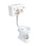Burlington English Garden Low level Toaleta WC kompaktowa 52x74x107,5 cm, biała P2D - zdjęcie 1