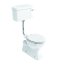 Burlington Low level Toaleta WC kompaktowa 52x74x107,5 cm, biała P19 - zdjęcie 1
