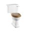 Burlington Standard Close coupled Toaleta WC kompaktowa 52x73x78 cm, biała P5 - zdjęcie 2