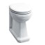 Burlington Regal Back to wall Toaleta WC stojąca 36,5x48,5x48 cm biała P15 - zdjęcie 1