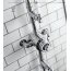Burlington Stour Zestaw prysznicowy natynkowy termostatyczny z deszczownicą 18x18 cm chrom BF3S+V16 - zdjęcie 4