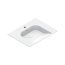 Catalano Comfort Umywalka wisząca 70x55 cm z otworem na baterię biały połysk 170HEFC00/0920701001 - zdjęcie 1