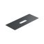 Catalano Horizon Blat do szafki łazienkowej 125x50 cm czarny mat 1PC12550NS/0831250022 - zdjęcie 1
