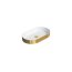 Catalano Horizon Umywalka nablatowa 60x35 cm złota/biała 160AHZBO - zdjęcie 1