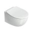 Catalano Italy Zestaw Toaleta WC 52x37 cm bez kołnierza + deska wolnoopadająca + mocowania biały 1VS52RIT00+5ITSTF00+5KFST00 - zdjęcie 5