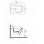 Catalano New Light Bidet podwieszany 37x53 cm z powłoką CataGlaze, biały 1BSLIR00 - zdjęcie 3