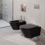 Catalano New Zero Toaleta WC podwieszana 55x35 cm Newflush bez kołnierza czarna satynowa 1VS55NRNS/111550022 - zdjęcie 4