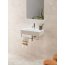 Catalano Premium Umywalka wisząca lub nablatowa 55x35 cm z otworem na baterię biały połysk 15535ZPFC00/0220551001 - zdjęcie 2