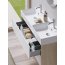 Catalano Premium Umywalka wisząca meblowa nablatowa podwójna 120x47 cm z 2 otworami na baterie biały połysk 112VPUPDFC00/0221222001 - zdjęcie 4