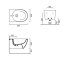 Catalano Sfera Bidet wiszący 55x35 cm biały 0518551001 - zdjęcie 2