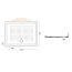 Catalano Shower Trays Brodzik prostokątny 120x70 cm biały mat 112070H4BM - zdjęcie 3