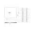 Catalano Shower Trays H3 Solid Brodzik prostokątny 170x100 cm biały 7141710021 - zdjęcie 2