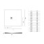 Catalano Shower Trays H3 Solid Brodzik prostokątny 215x100 cm biały 7142210021 - zdjęcie 2