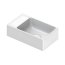 Catalano Verso Umywalka wisząca lub nablatowa 40x23 cm mała biały mat Cataglaze 14023VEBM/0220410021 - zdjęcie 2