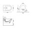 Catalano Zero Bidet wiszący 55x35 cm tortora satin 0118551032 - zdjęcie 2