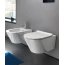 Catalano Zero NewFlush Zestaw Toaleta WC podwieszana 55x35 cm z deską sedesową wolnoopadającą, biały 1VS55NR00+5SCSTF00 - zdjęcie 2