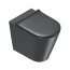Catalano Zero Toaleta WC stojąca Silentech bez kołnierza czarny mat 0114550022 - zdjęcie 1