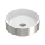 Catalano Zero Umywalka nablatowa 45 cm biały/srebrny 145TZEBA/0123450041 - zdjęcie 1