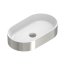 Catalano Zero Umywalka nablatowa 60x35 cm biały/srebrny 0122600041 - zdjęcie 1