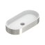 Catalano Zero Umywalka nablatowa 70x35 cm biały/srebrny 0122700041 - zdjęcie 1