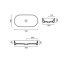 Catalano Zero Umywalka nablatowa 70x35 cm tortora satin 0122700032 - zdjęcie 3