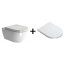 Catalano Zero Zestaw miska WC podwieszana + deska wolnoopadająca, biała 1VSV50N00+5SCSTF00 - zdjęcie 1