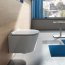 Catalano Zero Zestaw Toaleta WC podwieszana 45x35 cm CataGlaze z deską sedesową wolnoopadającą, biała 1VSV45N00+5V45STP00 - zdjęcie 2
