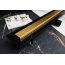 Cedor Line Pro Odpływ liniowy 110 cm brushed natural gold PROLIN-BRUNATDES-110 - zdjęcie 12