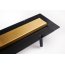 Cedor Line Pro Odpływ liniowy 110 cm brushed natural gold PROLIN-BRUNATDES-110 - zdjęcie 2