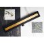Cedor Line Pro Odpływ liniowy 140 cm brushed natural gold PROLIN-BRUNATDES-140 - zdjęcie 8