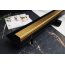 Cedor Line Pro Odpływ liniowy 140 cm brushed natural gold PROLIN-BRUNATDES-140 - zdjęcie 7