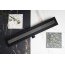 Cedor Line Pro Odpływ liniowy 150 cm chrome graphite PROLIN-CHRGRADES-150 - zdjęcie 1