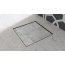 Cedor Point Line Odpływ punktowy 30x30 cm do wypełnienia płytką steel POILIN-BRUSTEPOD-30 - zdjęcie 2